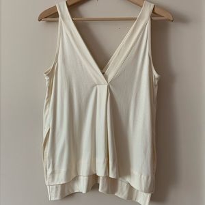 Madewell | Creme V Neck Tank